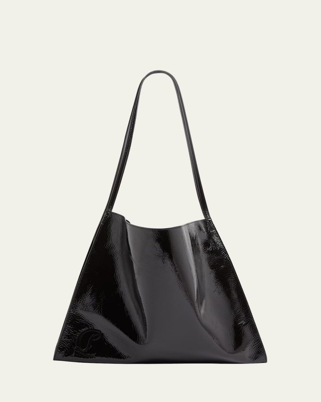 Le 54 Small Patent Leather Tote Bag